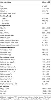 Association Between Air Pollution and Lung Lobar Emphysema in COPD